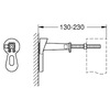 Grohe Комплект Набір UA388400WG +кнопка 38732000