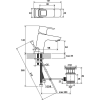 Ravak Змішувач 10* д/раковини з відкріванням стоку, 140 мм (TD 011.00) - X070063