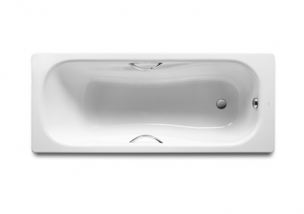 Roca PRINCESS ванна 150*75см прямоугольная, с ручками, без ножек - A220470001
