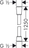 Hansgrohe ISIFLEX ``B шланг для душу 1250 мм - 28272000