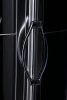 Eger CSARDAS душова кабіна 90*90*200см, однодверна, на середньому піддоні, профіль хром, скло тоноване 6мм - 599-512