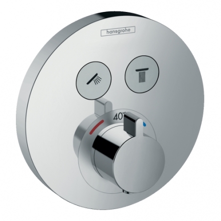 Hansgrohe Shower Select S Термостат для двух потребителей, СМ - 15743000
