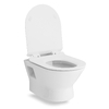 Volle FIESTA RIM унітаз 51*36*40см підвісний без обідка, сидіння тверде Slim slow-closing - 13-77-034