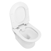 Volle FIESTA RIM унітаз 51*36*40см підвісний без обідка, сидіння тверде Slim slow-closing - 13-77-034