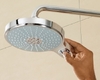 Grohe Power&Soul Cosmopolitan 190 Верхній душ та душовий кронштейн 422 мм, кол. Moon White, Yang White - (26172LS0)
