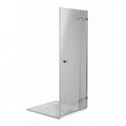 Kolo NEXT двері розстібні 120 см, праві, загартоване скло, хром/срібний блиск, Reflex - HDRF12222003R