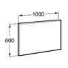 Roca VICTORIA BASIC дзеркало 100см - A812329406