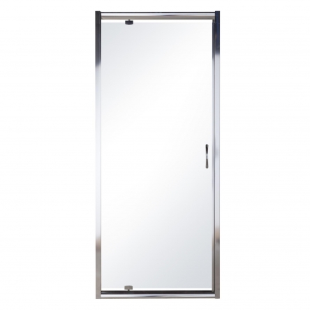 Eger Двері в нішу 90*195см розпашні, профіль хром, скло прозоре 5мм - 599-150-90(h)
