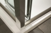 Eger Двері bifold 90*195, профіль хром, скло прозоре 5мм - 599-163-90(h)