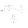 RJ TULIP змішувач для ванни одноважільний, хром 35 мм - RBZ081-3