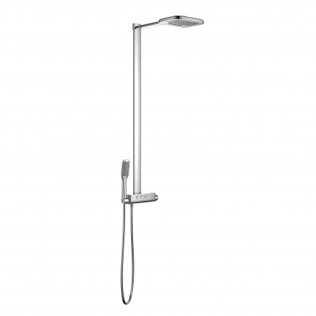 Imprese SMART CLICK система душова (термостат для душа, верхній душ 250*200 мм латунь, ручний душ 60 мм 1 режим, шланг 150 см), хром - ZMK101901090