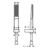 Hansgrohe RAINFINITY душовий набір 100, 1jet, хром - 26857000