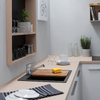 Hansgrohe S510-F450 мийка для кухні, вбудована, розміри вирізу: 54*49см, з матеріалу Silicatec, колір чорний графіт - 43312170