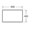 Roca VICTORIA BASIC MODULAR стільниця 59см, колір білий - A857502806