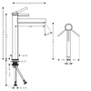 Hansgrohe FINORIS змішувач для умивальника 260 - 76070000