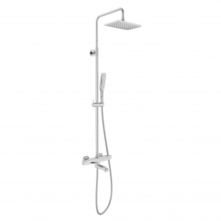 Volle SISTEMA P система душова (термостат для ванни, верхній душ, ручний душ)