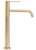 смеситель для умывальника Rea Lugano gold brushed, высокий (REA-B4420)