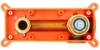 смеситель для умывальника скрытого монтажа Rea Owen gold brushed + box (REA-B5334)