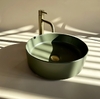 умывальник Rea Sami 37x37 green matt (REA-U4567)