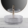 умывальник Rea Cristal 35,5x35,5 light grey (REA-U9615)