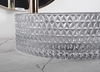 умывальник Rea Cristal 35,5x35,5 light grey (REA-U9615)