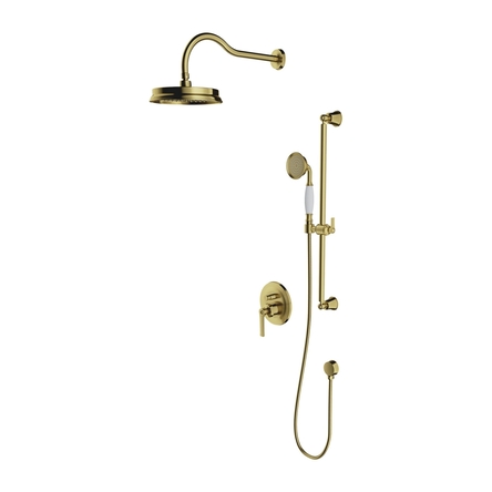 душевая система скрытого монтажа Omnires Armance brushed brass (SYSAM20BSB)